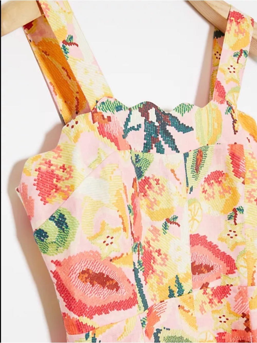 FARM Rio Pink Tropical Fruit-Print Mini Dress - Picture 2 of 5